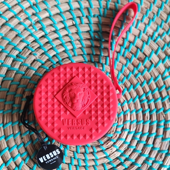 Versus Versace Vibrant Red Wristlet Case Only - Picture 6 of 13